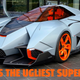 A photo of a Lamborghini Egoista concept car.